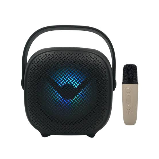 Karaoke High Volume Portable Speaker with Wireless Mic