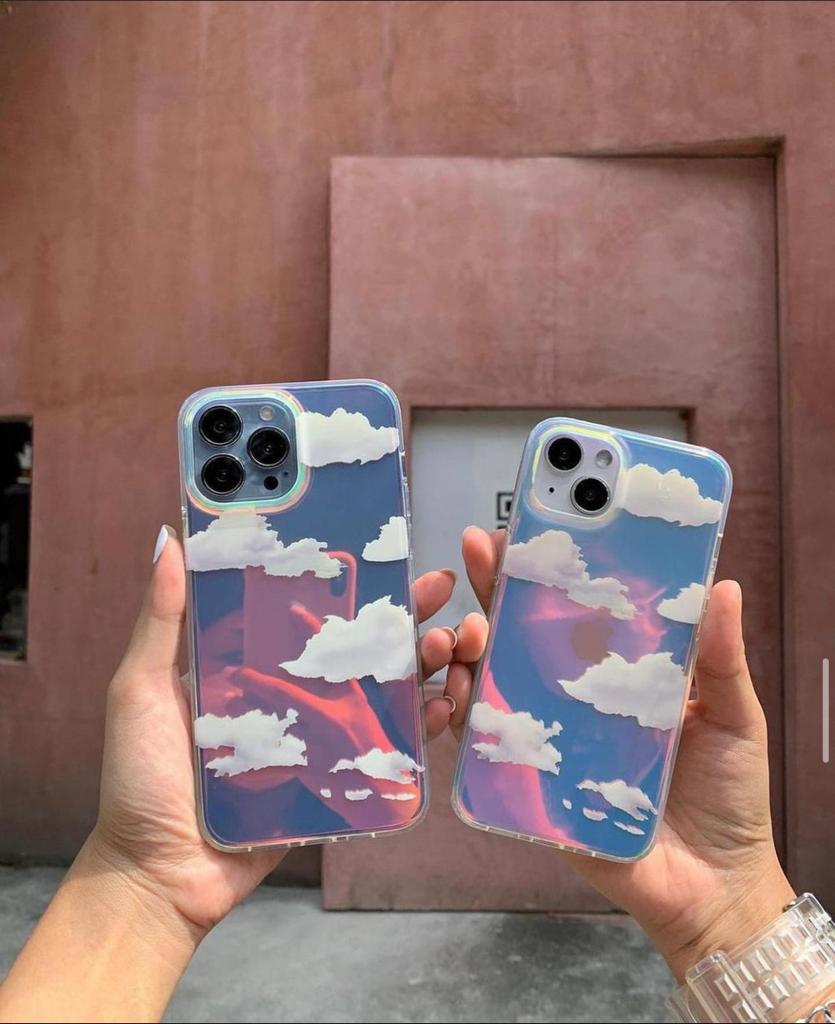 New CLOUD HOLOGRPAHIC CASE