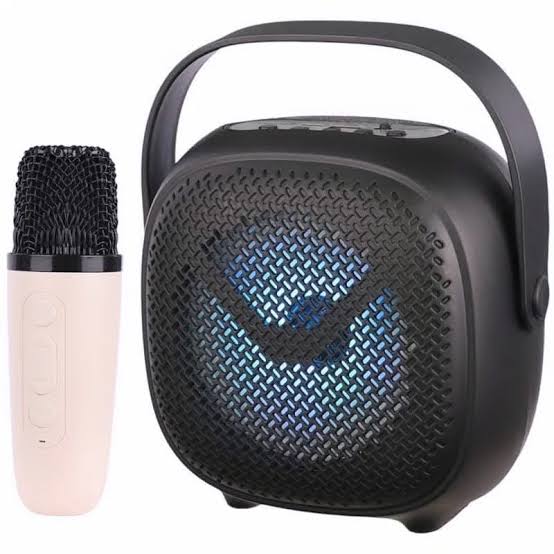 Karaoke High Volume Portable Speaker with Wireless Mic
