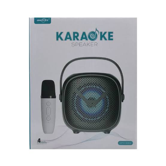 Karaoke High Volume Portable Speaker with Wireless Mic