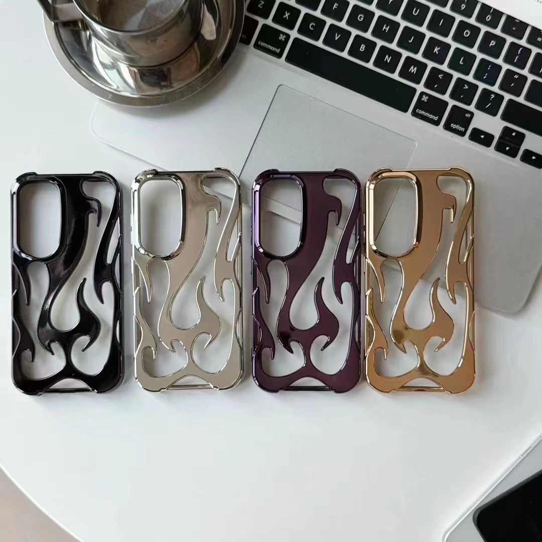 Premium Shine Flame π₯ Case