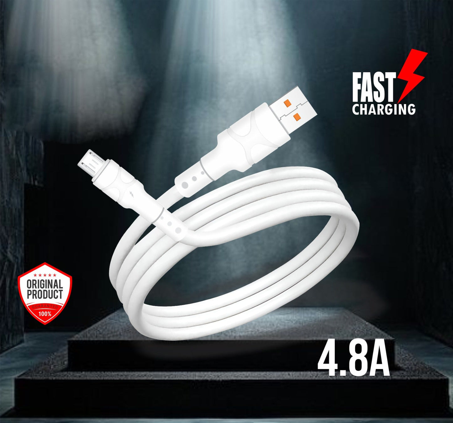 OVO Original Fast Charging Cable for Andoid / iPhone / Type-C