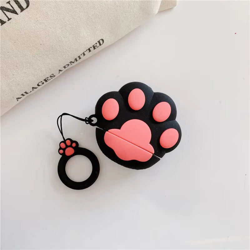 Black Paw Airpods Pro Case
