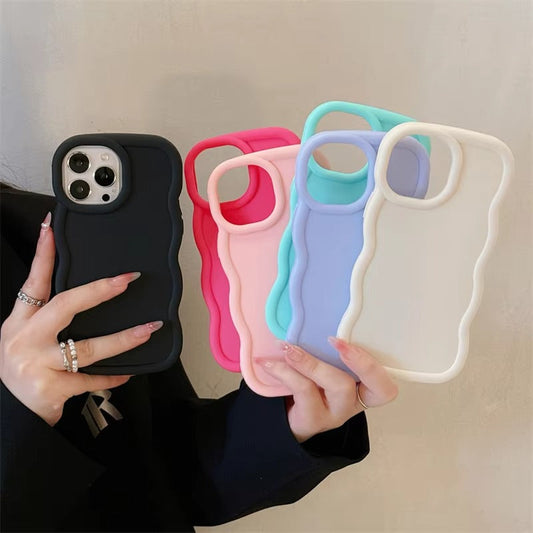 Premium Wavy Luxury Silicone Case