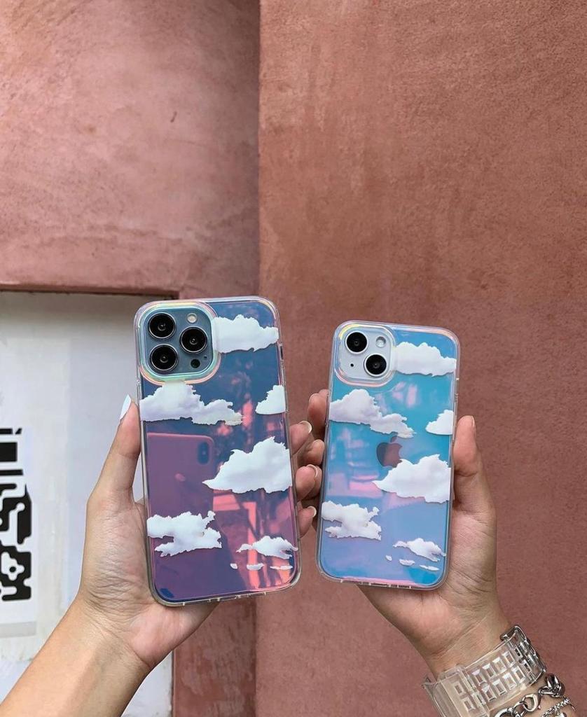 New CLOUD HOLOGRPAHIC CASE