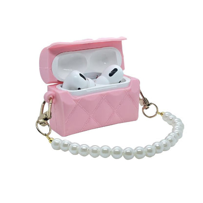 Chanel HandBag Airpods Pro/Pro2 Case with Chain