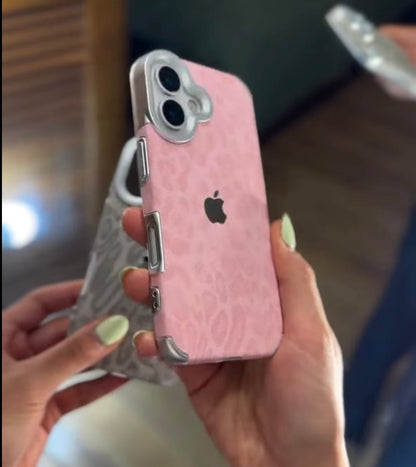 New Luxe Leapords Leather Feel Case