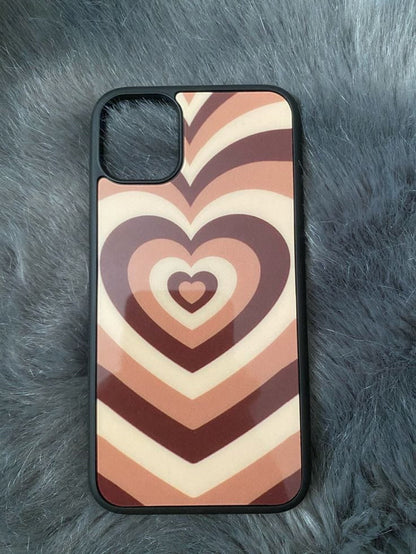Heart Austhetic 2D Plated Case