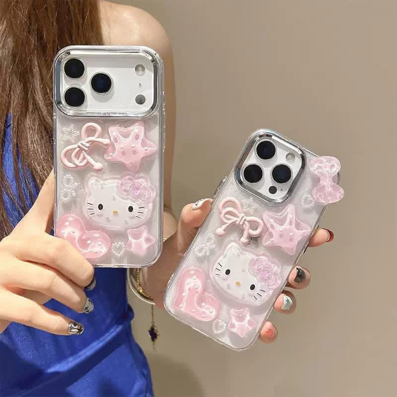 Hello Kitty Star Glitter Case