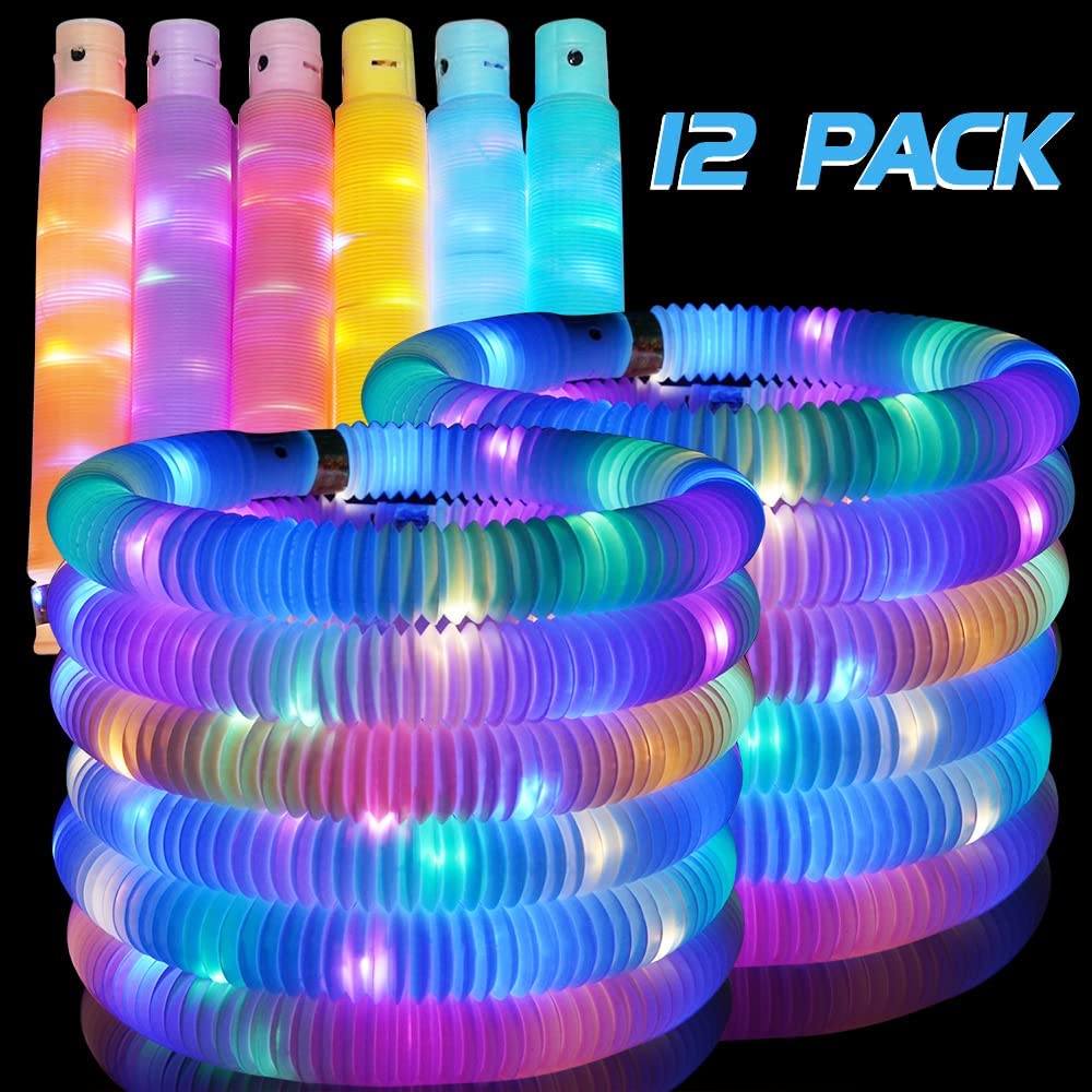 12 Pieces LED Stretch Tubes