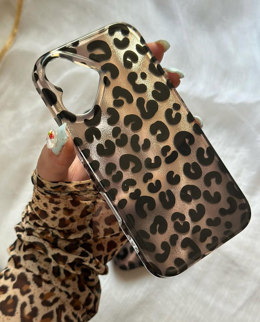 New Leopard print Ruby & Gold Case