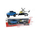Die-Cast 4x4 Truck & Trailer Set