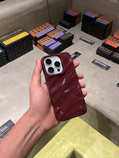 Premium Cherry Wavy Case