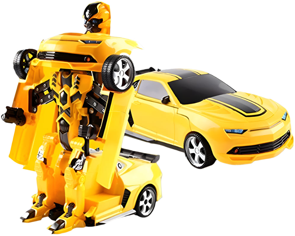 Deformation Die Cast Robot Convertible Car