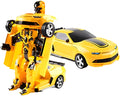 Deformation Die Cast Robot Convertible Car