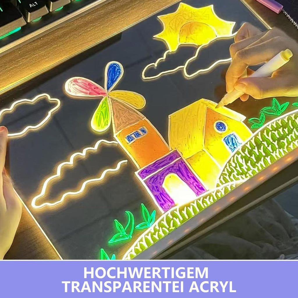 LED Acrylic Illuminated Magic Board With 7 Color