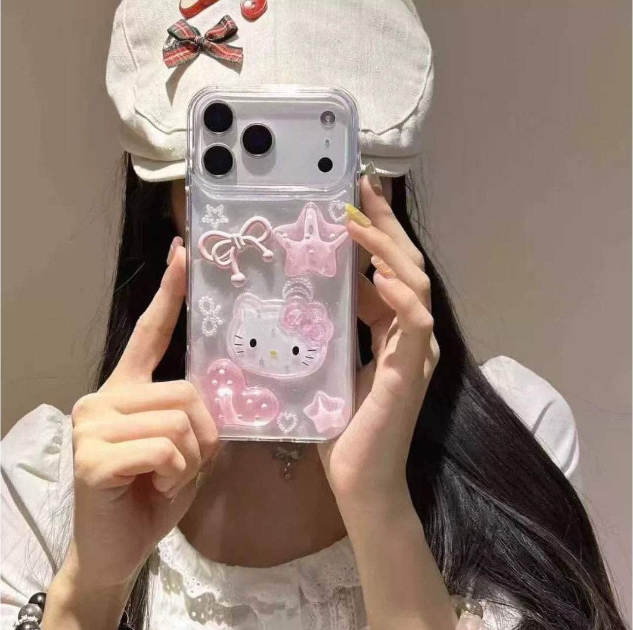 Hello Kitty Star Glitter Case