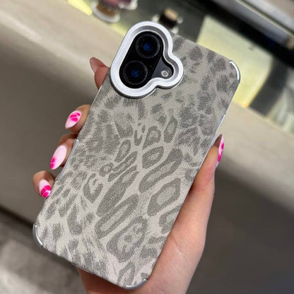 New Luxe Leapords Leather Feel Case