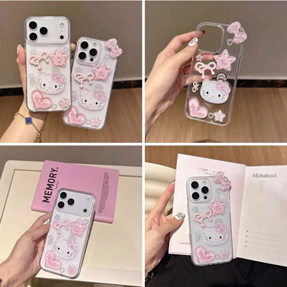 Hello Kitty Star Glitter Case