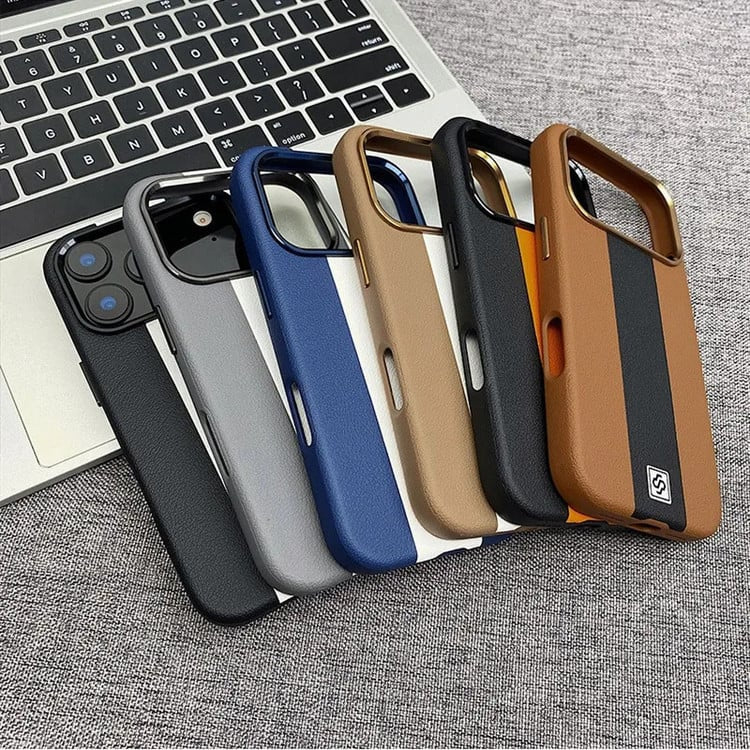 Souvette Dual Shade MagSafe Leather Case