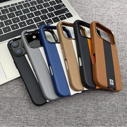 Souvette Dual Shade MagSafe Leather Case