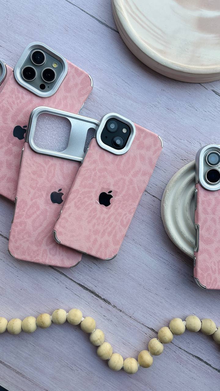 New Luxe Leapords Leather Feel Case