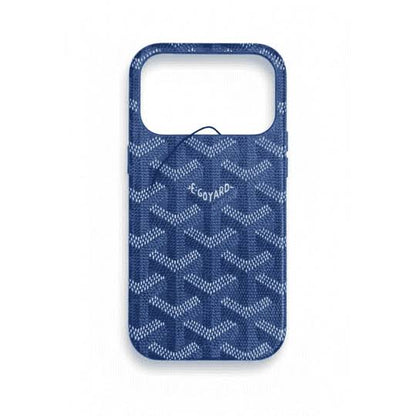 Goyard Leather-Feel Fabric Case