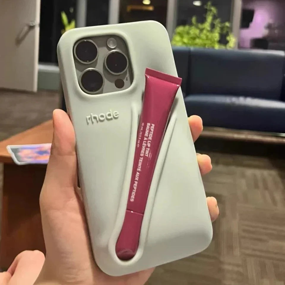 New Original Rhode LipGloss 💄 Silicone Case With Box 🩶