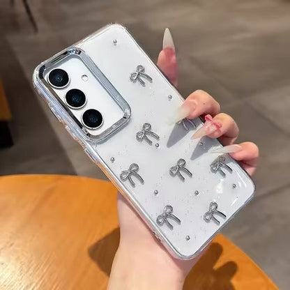 New Premium Bow 🎀 Glitter Case ( 50% OFF )