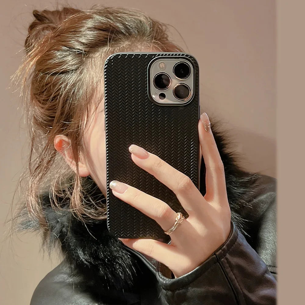 Sweater Woven Knit Case 🖤