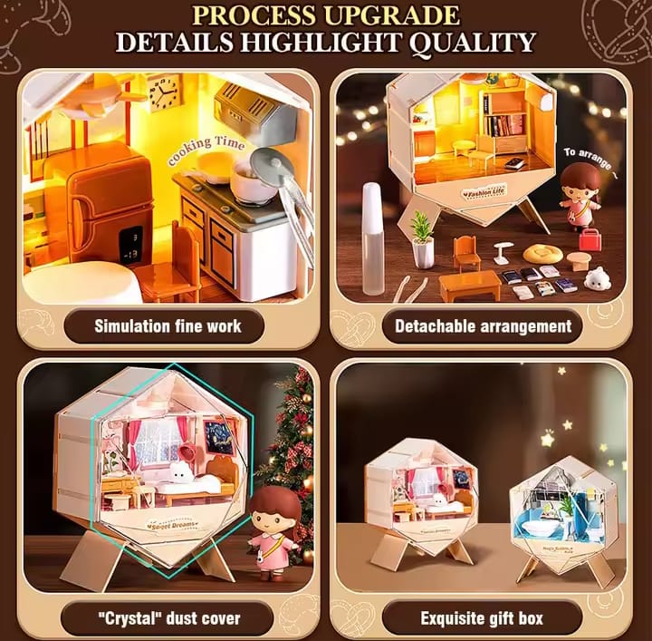 DIY Mini Creative Decoration Bedroom