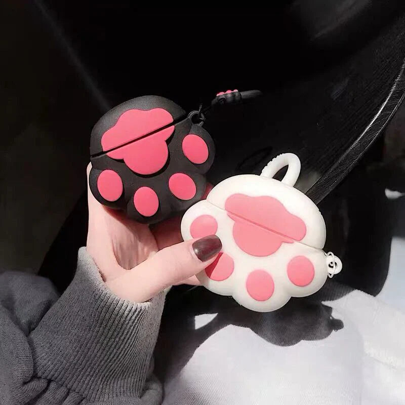 Black Paw Airpods Pro Case