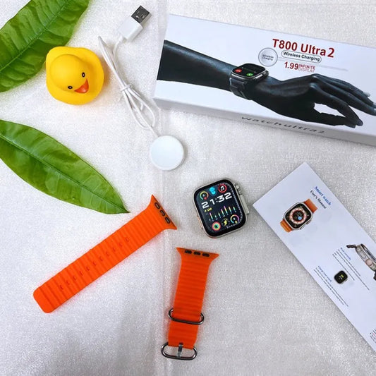 T800 Ultra Smart Watch - Bluetooth Call Smartwatch Heart Rate Sleep Monitoring IP67 Waterproof