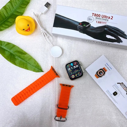 T800 Ultra Smart Watch - Bluetooth Call Smartwatch Heart Rate Sleep Monitoring IP67 Waterproof