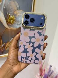 Gold Heart Floral Case