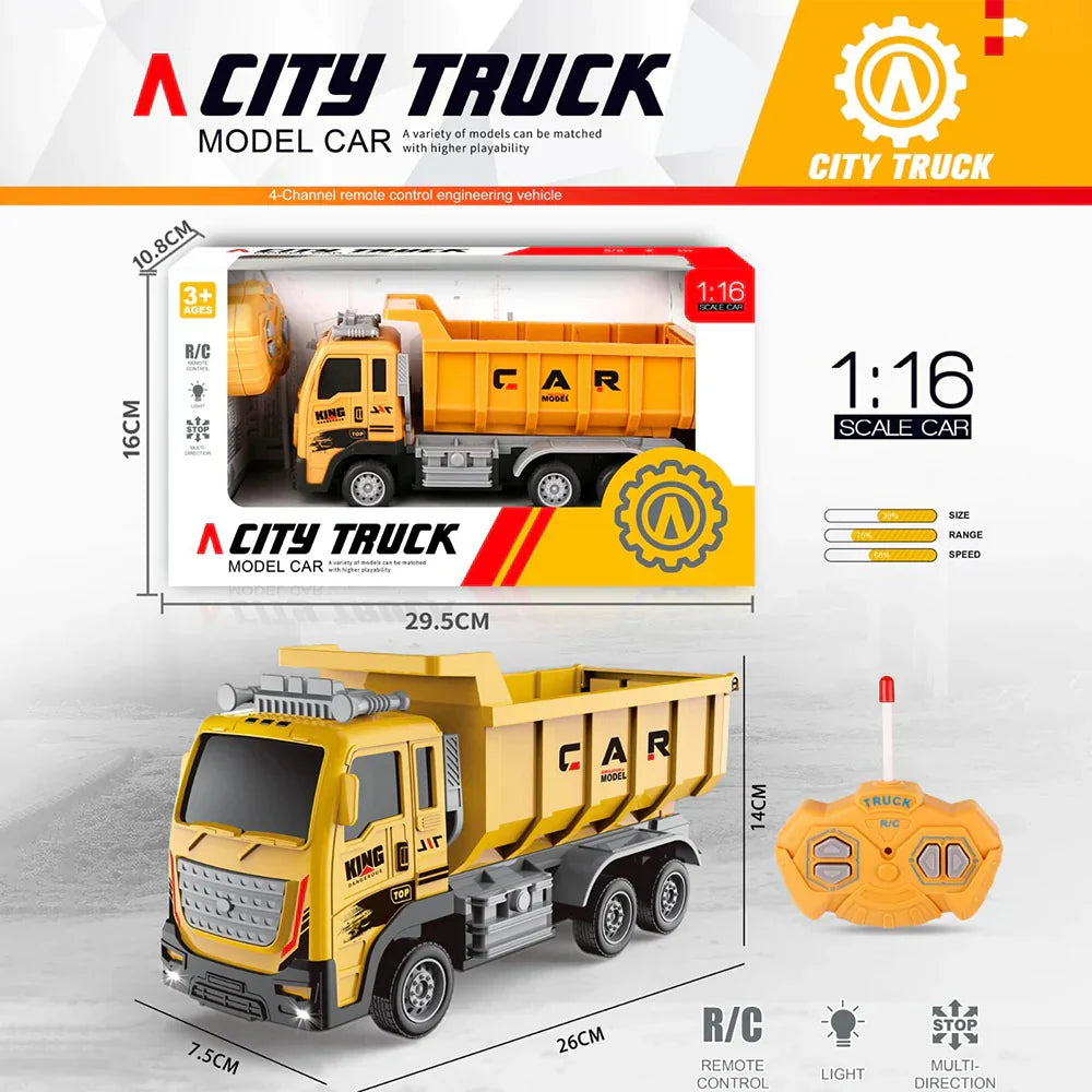 1:16 Construction Engineering City Truck
