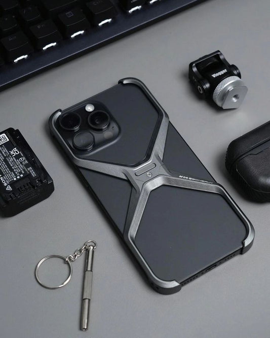 New Silver Metal X Case! ✖️