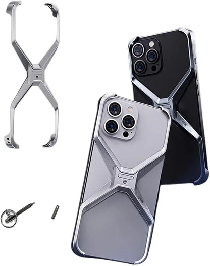 New Silver Metal X Case! ✖️
